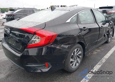 2017 Honda Civic Ex from USA, damaged, VIN 2HGFC2F71HH530682